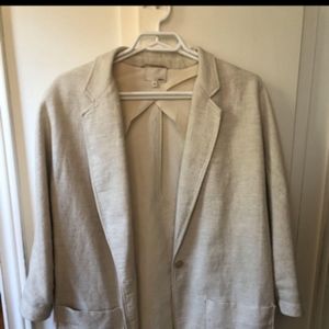 Wilfred Le Fou Linen Blazer Jacket